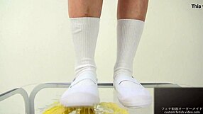 i love this fetish video with armpits feet and handjob