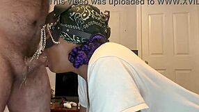 submissive ebony throatfucked w puke