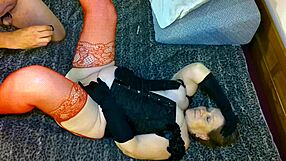 Chubby Granny Darke in Lingerie Fucks Me Hardcore Until I Orgasm and Say I'm Done