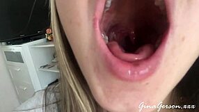Tongue Saliva Throat Fetish