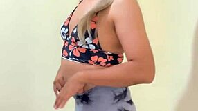 sporty transsexual with rich breasts?