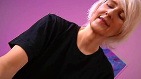 Roommate Girl Delivers Intense Handjob to Monster Cock, Triggering Cumshot and Orgasm.