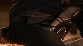 Stunning Tristan Gets Pierced Pussy Fucked In Foot Fetish