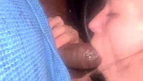 Cheating girlfriend's mouth and pussy get used on New Year's