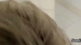 Unfaithful British Milf Lady Sonia Pops Out Her Huge BALLOONS