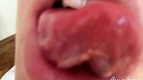 Tongue Saliva Throat Fetish