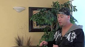 Posing nude to get a discount on items.