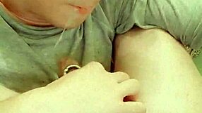 Julia porn loves autofellatio and cum in her own mouth hot self-sucking