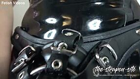 Strapon Dominates Gangbang Action