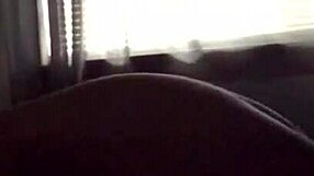 BBW brunette sucks dick deepthroat homemade