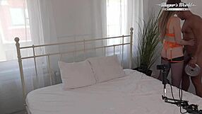 Behind Scenes Alice Maze Receives Intense Anal Creampie