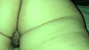 back massage reveals pussy lips and ass