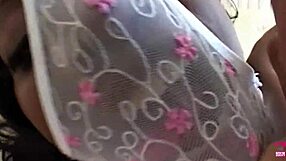 Super Sexy Slut Nyomi Banxxx Gets Pussy Penetrated By Two Lucky Studs