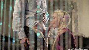 The Maiden From Germany Blows Her Master Enjoying The Moments