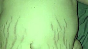 Deep Creampie With Preggo Tits