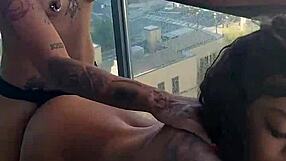 Kashofficials Strapped by Renity Love on Balcony!