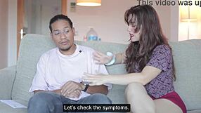 Stepmother Helps Stepson Bring Down His Erection