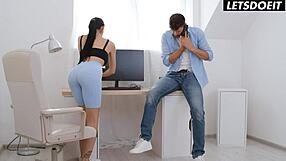 clea gaultier takes big dick nerd anal drilling