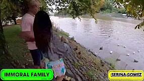 dean and dans double pussy pounding of petite serina gomez in prague