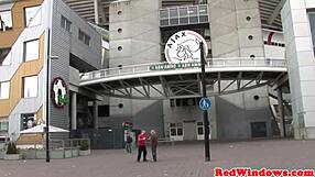 Hey tourist, this inked goth prostitute will spoil you in amsterdam