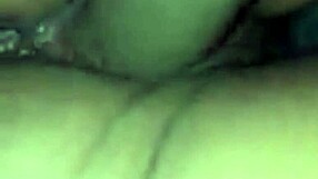 Ebony Babe Plays With Pussy Using Big Dildo