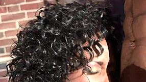 Ebony Threesome With Big Ass And Monster Cock In Interracial Group Fucking!