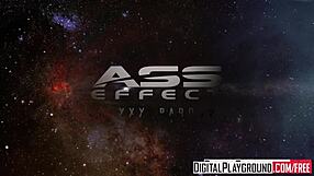 Ass Effect XXX Parody! Fucking Hardcore with Cum!