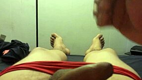 i'm just relaxing and touching myself gently in my room