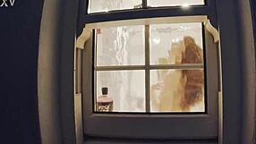 You Watch Your Neighbour In The Shower Uncensored.