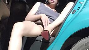 Shemale Ting Xuan Pees And Masturbates Outdoors