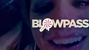 Hot milf gets passed her husband by sucking her stepson's cock