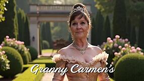 Granny Carmen Claus Sucking Cock Like A North Pole Slut!