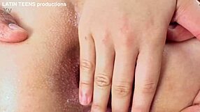 Sussy Sweet double penetrated by monster cocks anal destruction cum in mouth