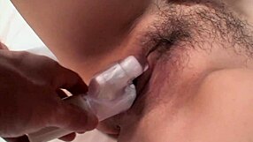 japanese milf relaxes alone