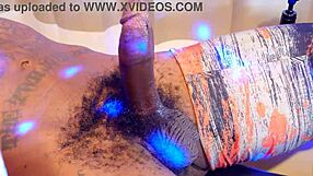 hallelujah johnson at the freak off party, loving that big black cock 😍