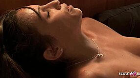 Small-tits ebony girl Misty Stone seduces teen 18+ classmate into first lesbian sex