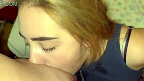 Hot Blonde Deepthroat And Hardcore Sex To Cum In Mouth