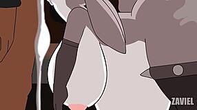 Judy Hopps Compilation Of Deepthroat And Fucking!