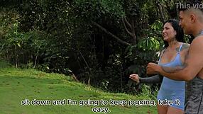 workout routine ends in hot sex with tattooed latina part 1 - dilan clavijo