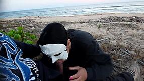 Summer's here, ready for beach anal with cum inside!