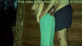 Pregnant stranger's barn public fuck