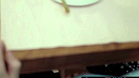 i'm elin flame, a hottie, blowin my boyfriends big cock under the table desk