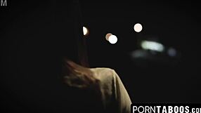 older man subtly dominates innocent girl with bareback pounding