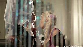 The Maiden From Germany Blows Her Master Enjoying The Moments