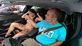 Alicia Weller Returns Naked In Car Ride