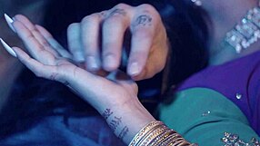 Queen jasmine and adonis breed in foreplay films with roleplay