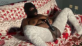 Aqua Ebony Squirts During Homemade Sex