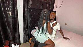 subtle touches and kisses lead to intimate moments with my new girlfriend