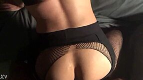 Anal fun contrasts with big black monster cock size