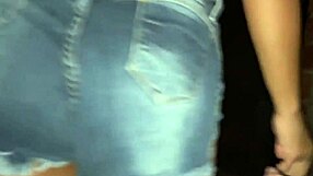 she offers her ass to end the work and gets fucked outdoors